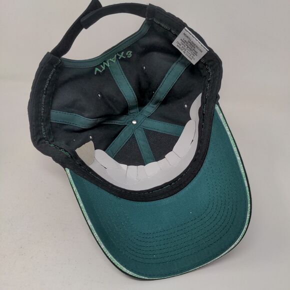 North American Green Men's Strapback Hat Black Size OSFA Embroidered Logo VMAX3 - Picture 6 of 7
